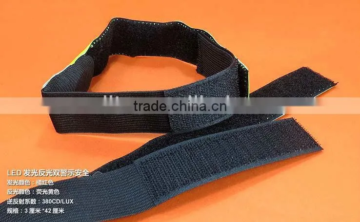 Led Band Reflective Safety Band With Led Lights For Running Cycling Bike Bicycle