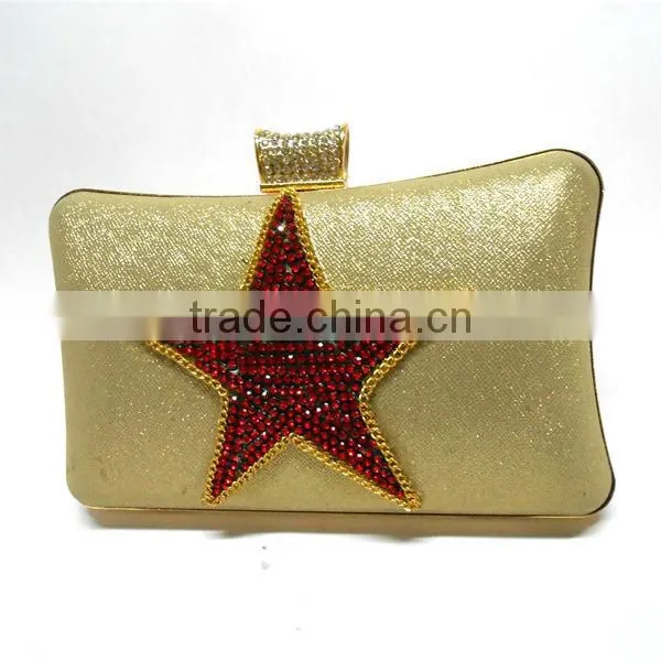 2014 ladies stylish jewelled evening clutch bags