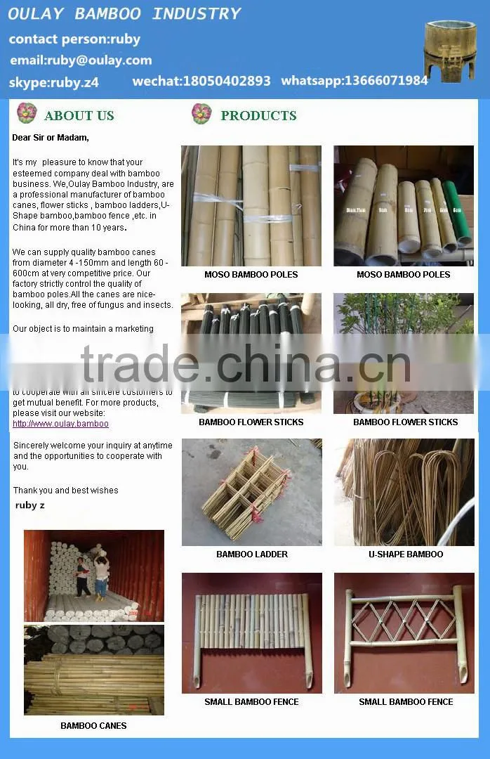 small gardening bamboo trellis for seperation