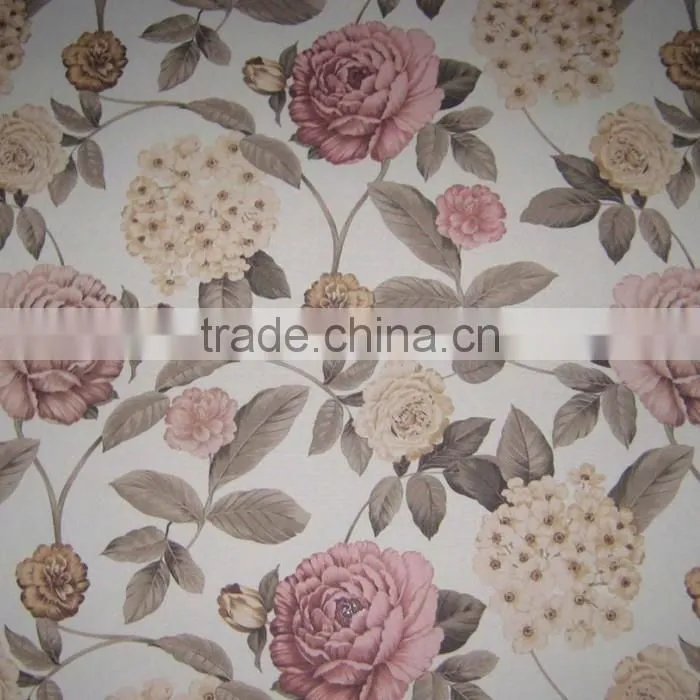 100% polyester microfiber printed brushed fabric home textile fabric