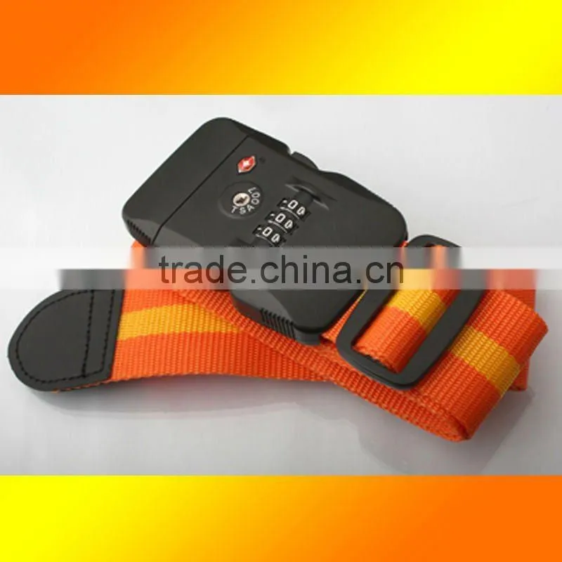 NEW combination luggage strap, TSA approved custom recognised