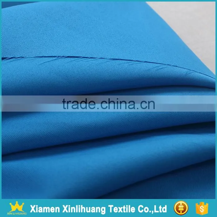 New Design Customized Colors 100% Polyester Twill Gabardine Work Wear Fabric