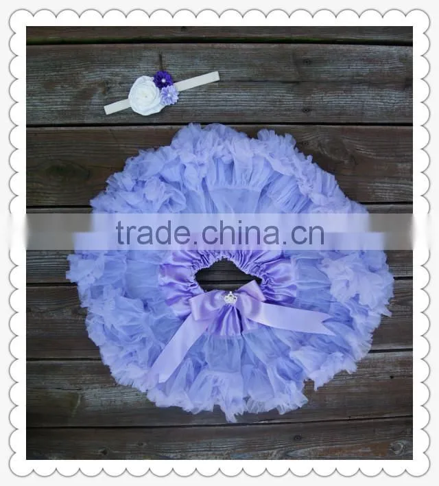 Lilla chiffon pettiskirt baby clothes baby pettiskirt bulk sale girl super fluffy ruffle pettiskirt