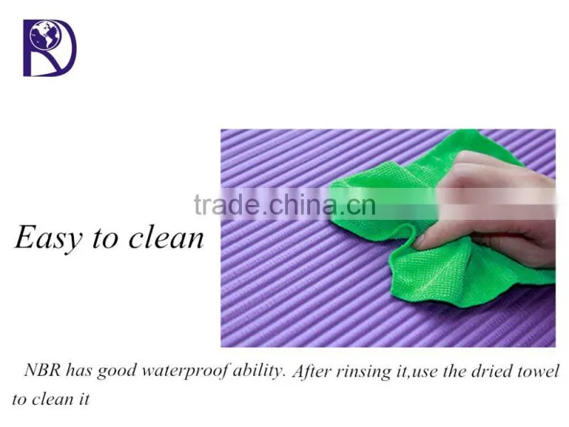 Durable Eco-friendly Non slip NBR Yoga Mat