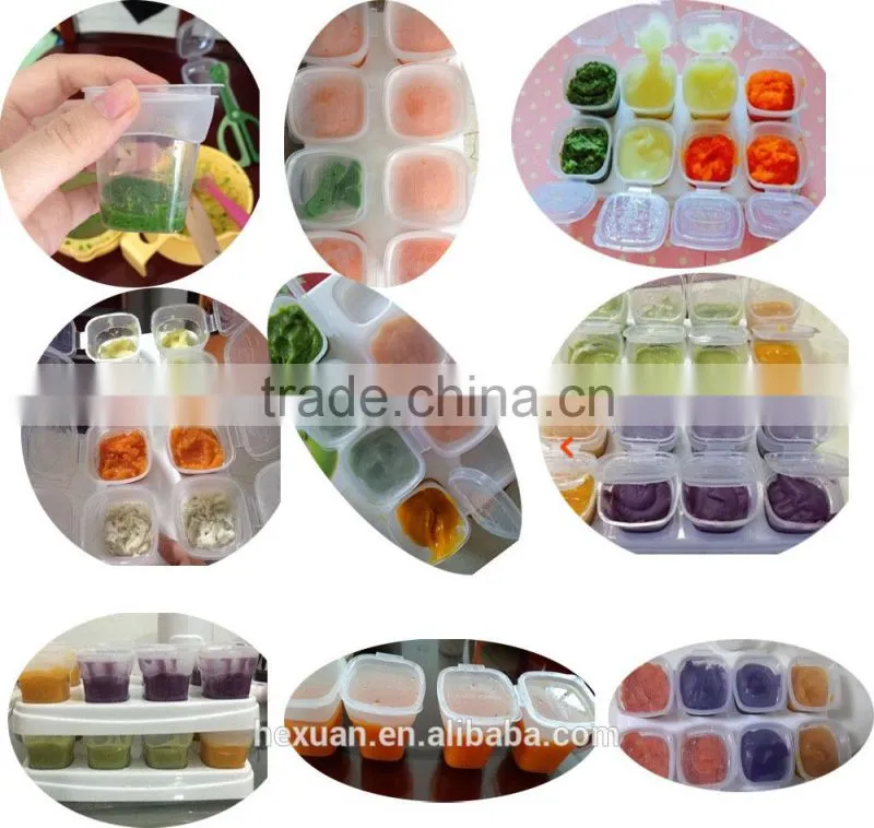 Many size you can choose Baby Cubes Food Container