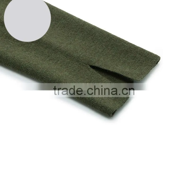 2017 fashion style women green color sweater dress turtleneck side vent sweater