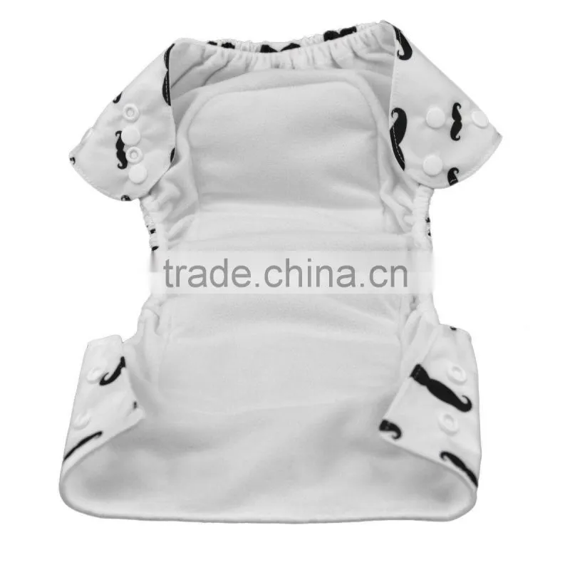 White Beard Reusable Baby Diapers Factories