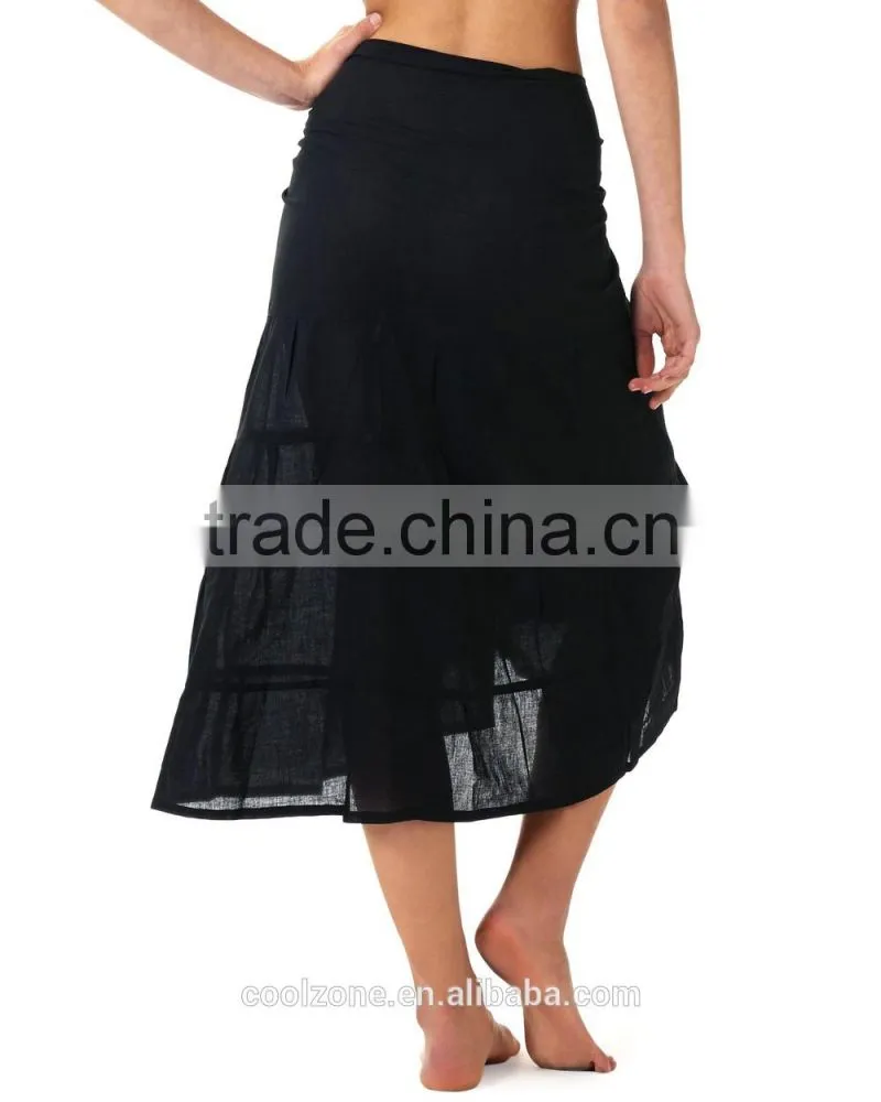 Glamorous tie-up design soft cotton sarong women long beach sarong