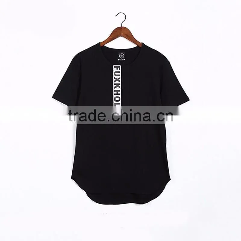 2016 hot sale Men's tshirt printing cotton custom tshirt