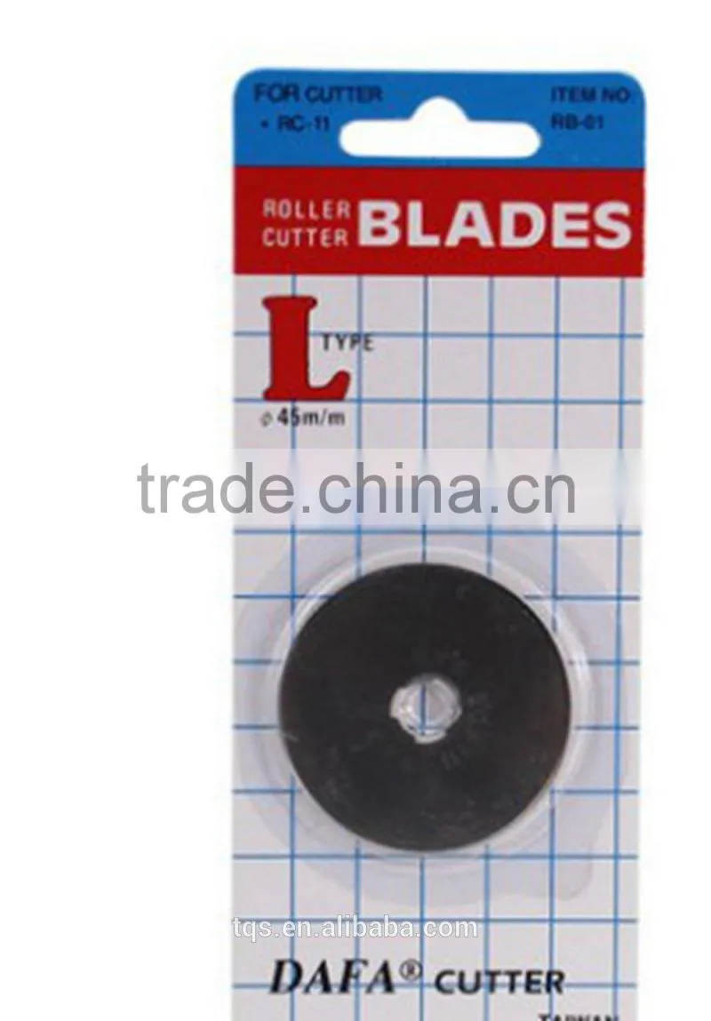 Hot selling 2015 roller blade/rotary cutter blade 45mm