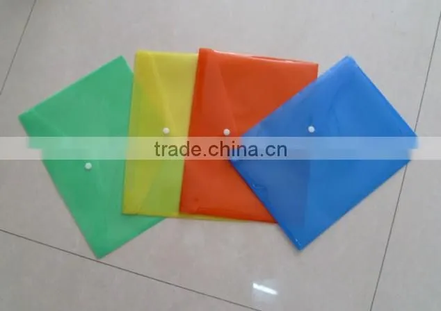 Simple useful PP file folder with button
