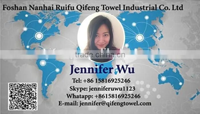 Textile wholesale cotton jacquard sport towel custom