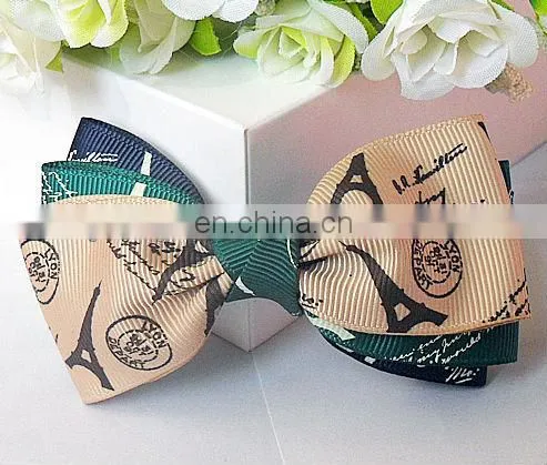 Eiffel Towel ribbon bowknot