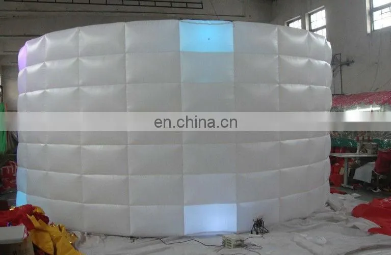 led lighting advertising inflatable air wall