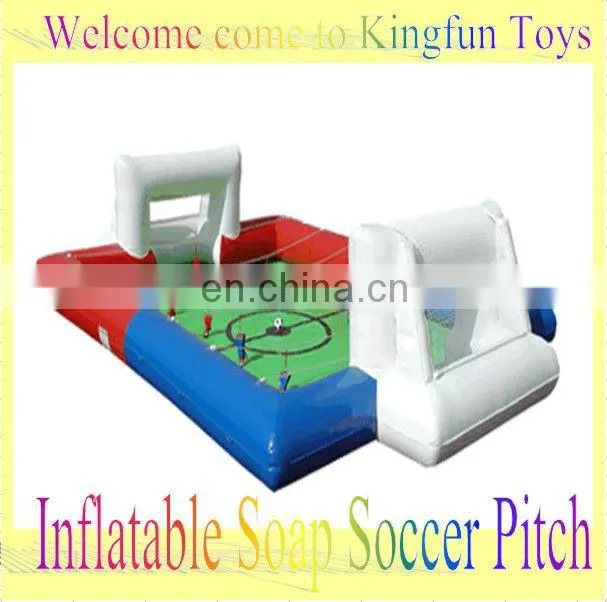 inflatable water soccer game