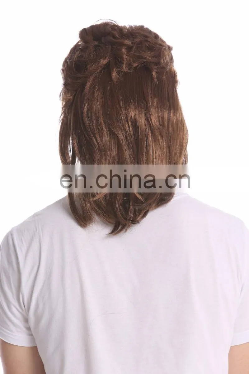 Carnival men's mullet party wigs MW-011