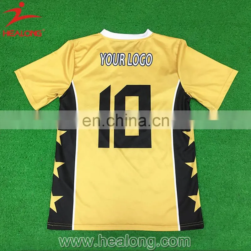Healong Custom Made Soccer Uniforms Football Training Goalkeeper Soccer Jerseys