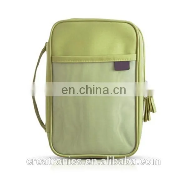 CR high quality control system good looking cute canvas cosmetic bag