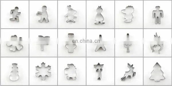 new arrival fast delivery custom letter shape cookie cutter