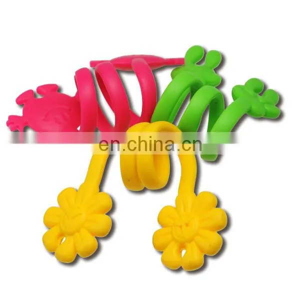 Sillicon earphone cord holder manufacturer