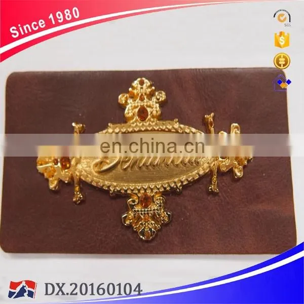 Branded Jeans PU Leather Patch