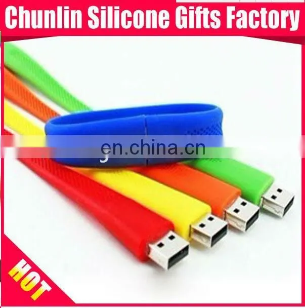 silicone USB bracelets