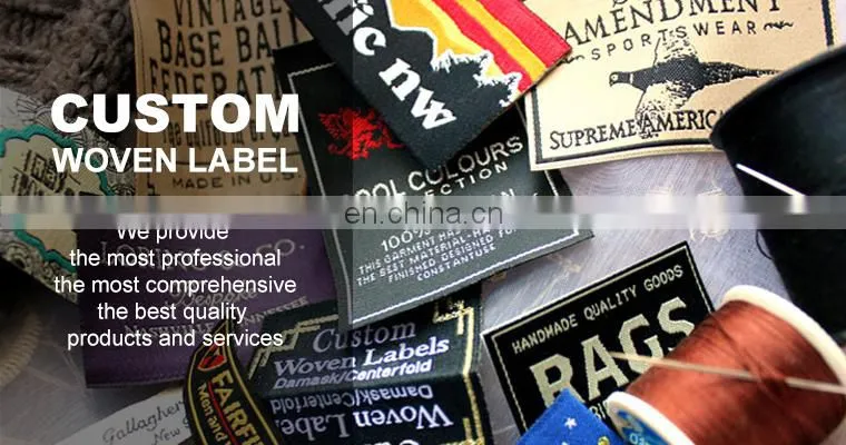 garment labels clothing label gold metallic woven label