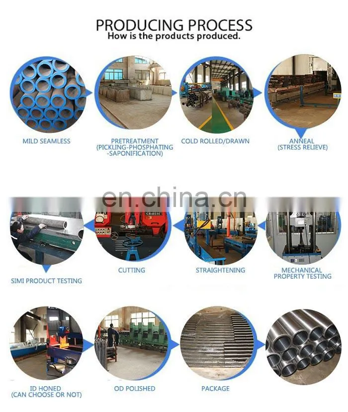 ASTM standard cold drawn A106B Seamless steel pipe