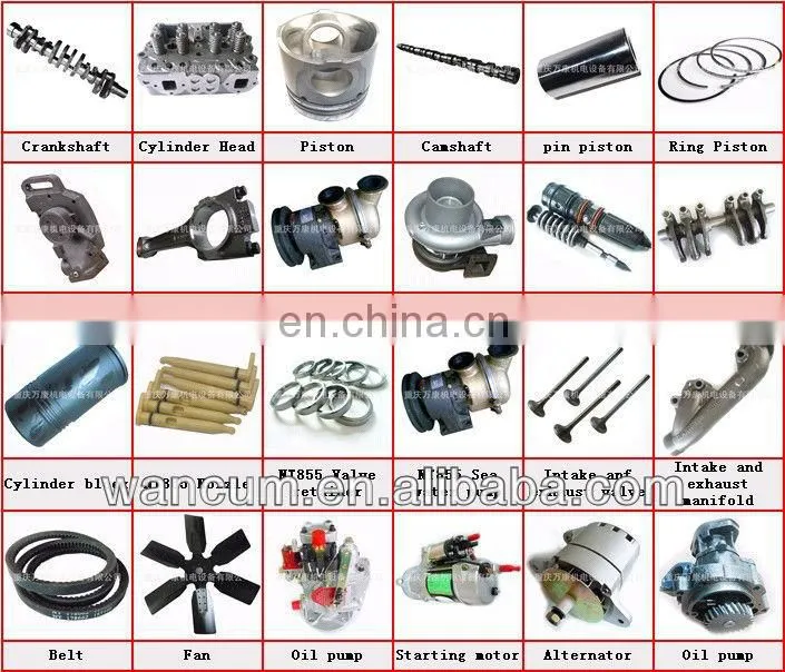 3288587 Diesel engine parts cummins parts fan belt