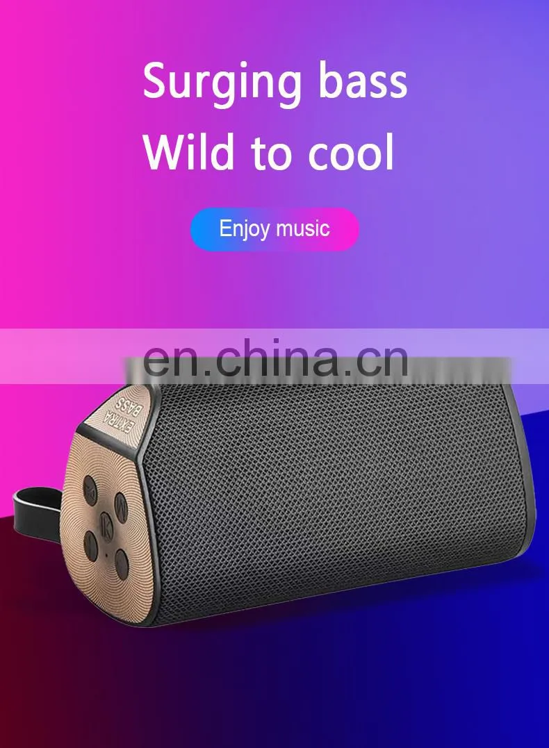 2020 Hot Wholesale Portable Speaker Box Hifi For Mobile Phone/Computer Wireless Waterproof Mini Home Speaker
