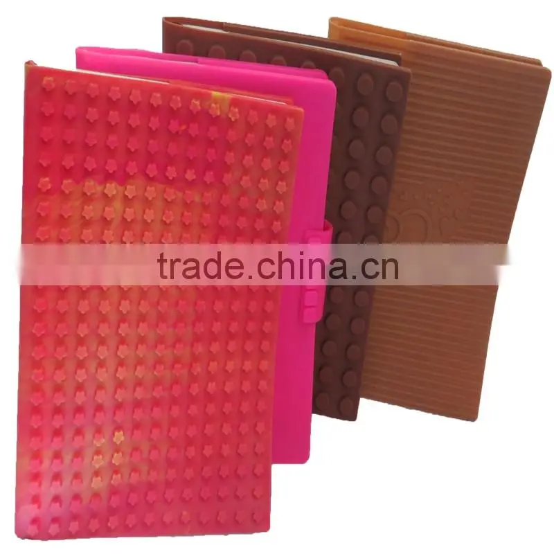 New 2017 Notebooks Cutom Eco-Friendly Silicone Stationery Wholesale