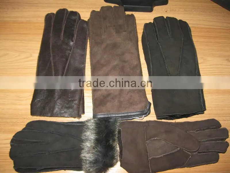 China wholesale winter fur finger gloves