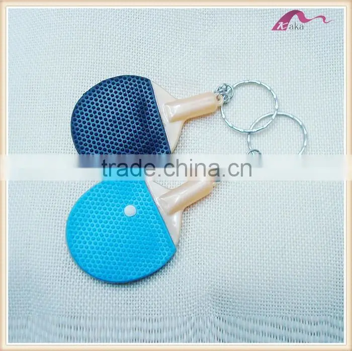 New Table Tennis Keychain Led Light Flashlight Wholesale