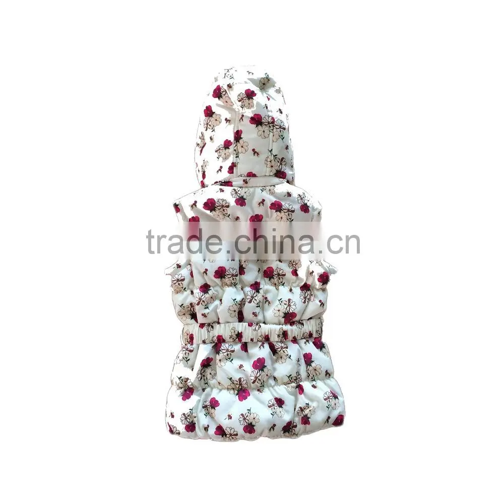 Winter vest baby girl clothes
