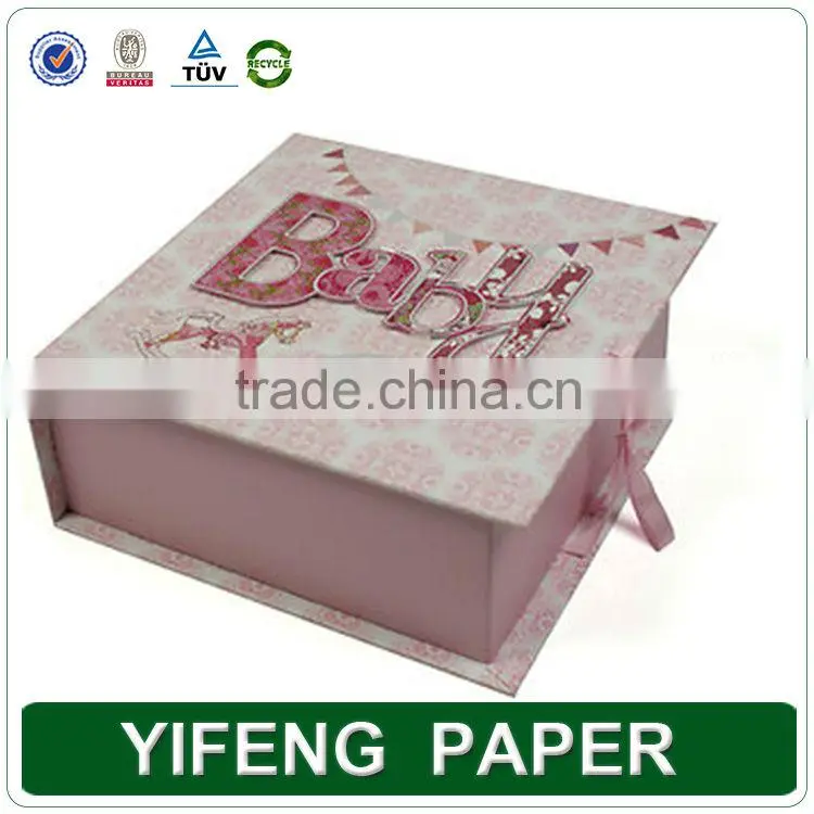 wholesale foldable corrugated cardboard custom baby shoe box