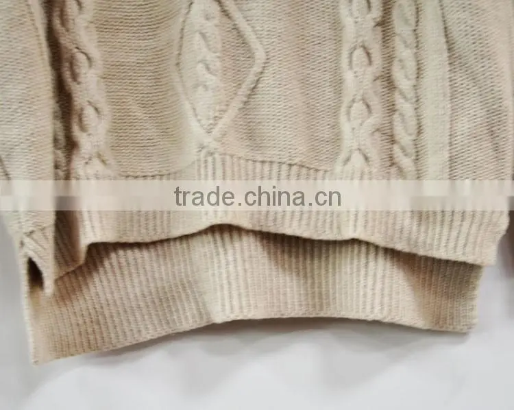 Plain latest cashmere sweater designs for girls 2016