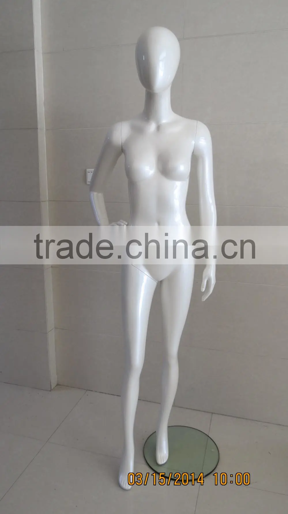 glossy mannequin ,female mannequin ,model