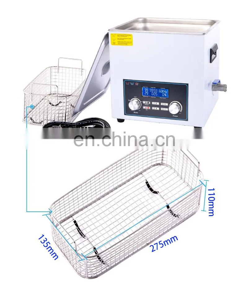 Watchband multifunctional ultrasonic cleaner for cleaning movement parts on clock parts