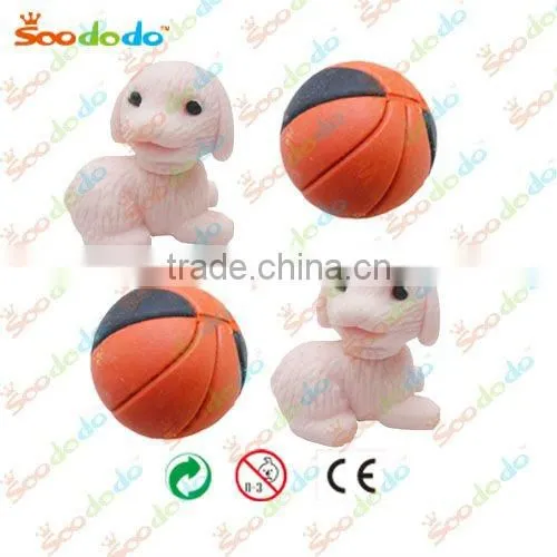 football promotional ideas eraser for kids