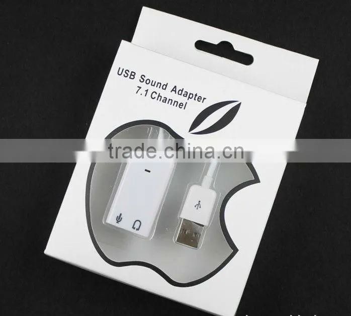 7.1 Channel USB sound card adapter