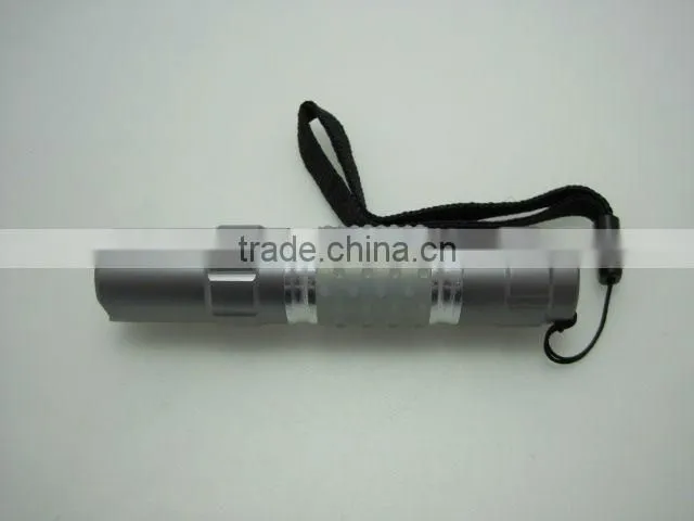 High power pocket straw hat aluminum mini LED flashlight