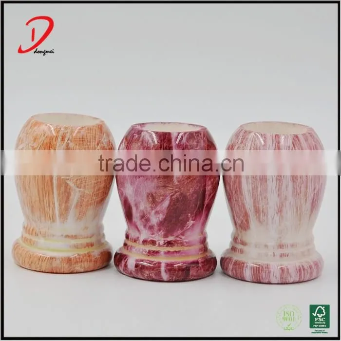 Professional colorful resin shaving brush handles