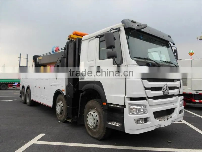 HOWO 8x4 road wrecker truck with good price for sale 008615826750255 (Whatsapp)