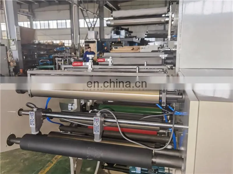 USK320A Automatic Self Adhesive Blank Label Sticker Rotary Die Cutting Slitting Rewinding Machine with Turret