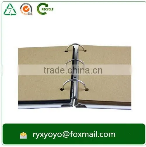 wholesale loose-leaf paper printed 3 ring binder for catalog