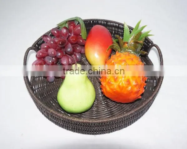 2014 rattan cultery tray rattan fruit tray rattan tray