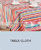 New Style Flower Fabric Painting Designs on Table Cloth