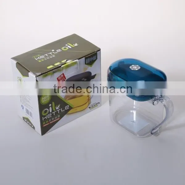 900ml houseware rectangle shaped oil bottle with handle
