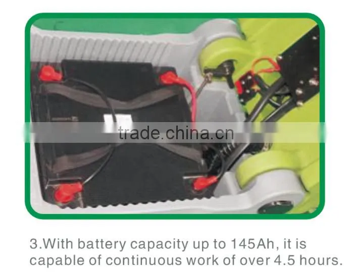 automatic floor scrubber drier