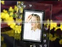 Ultra Clear aluminum double sided glass photo-frame